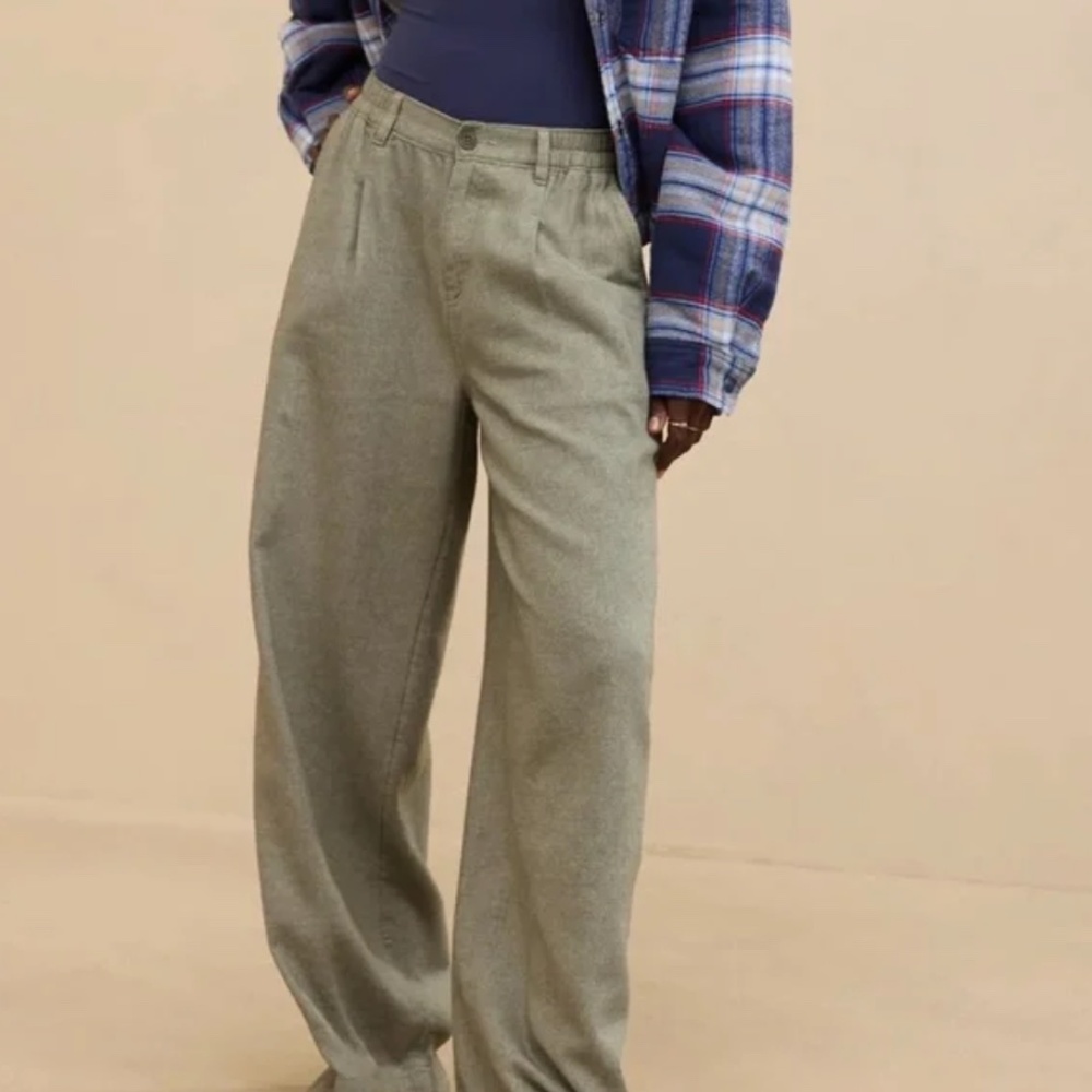 Aerie Anytime High Waisted Trouser (Size Large)